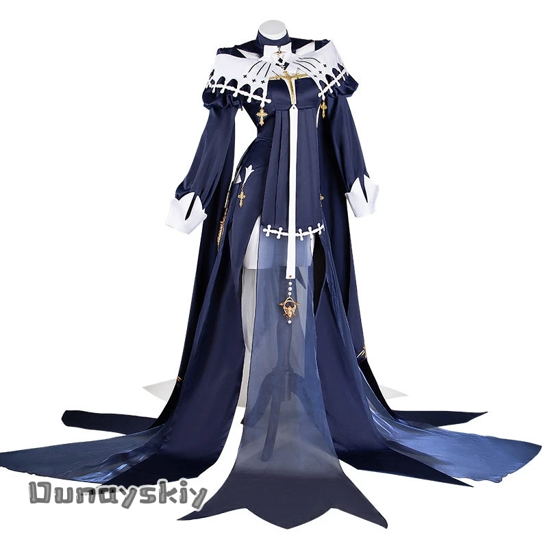 Anime Game Outfit Arknights Whisperain Hidden Hermit Cosplay Costume Anime Game Character Roleplay Outfit Halloween Dress Up view 6