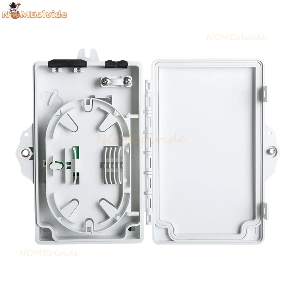 

Optical fiber distribution box 2-core wall mounted indoor and outdoor optical fiber distribution box Free Shipping