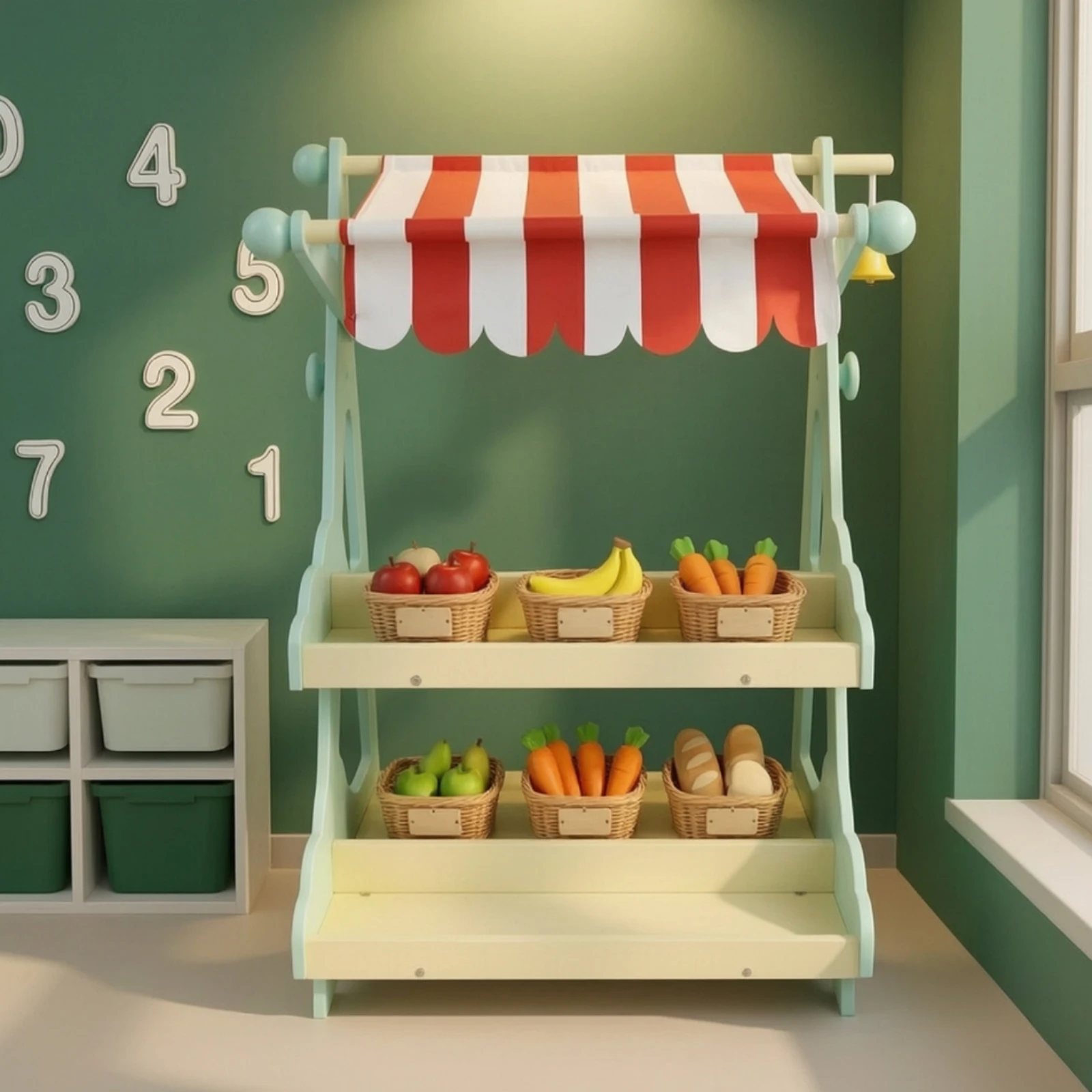 marche-miniature-compact-avec-auvent-pour-enfants-salle-de-jeux-creche