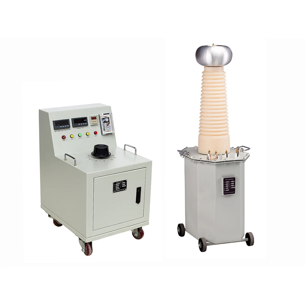 YDJ-5kVA/50kV oil immersed high voltage ac testing transformer ac/dc hipot dielectric test set ac withstand voltage tester