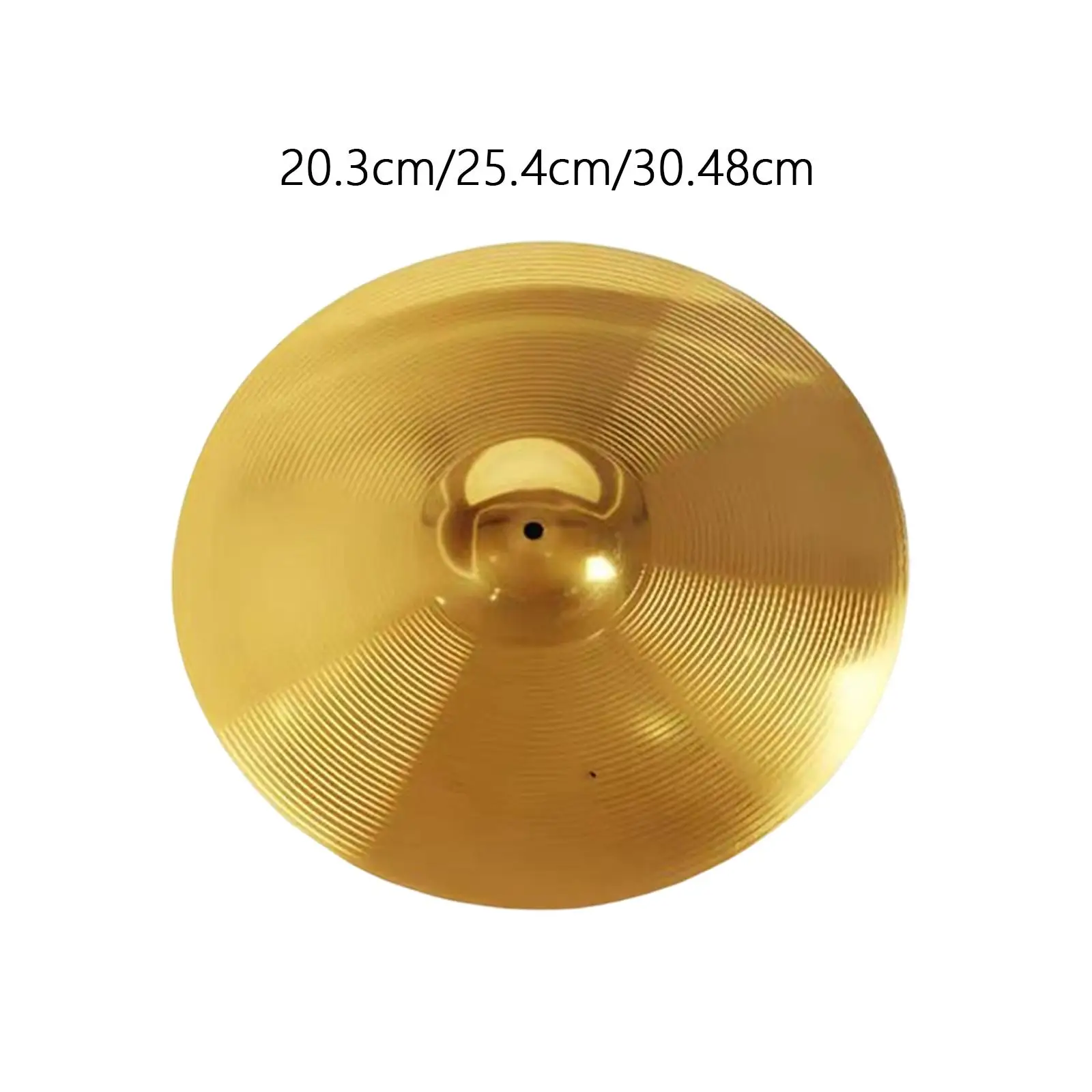 Jazz Drum Crash Cymbal Traditional Cymbal for Beginner Drum Players Professional