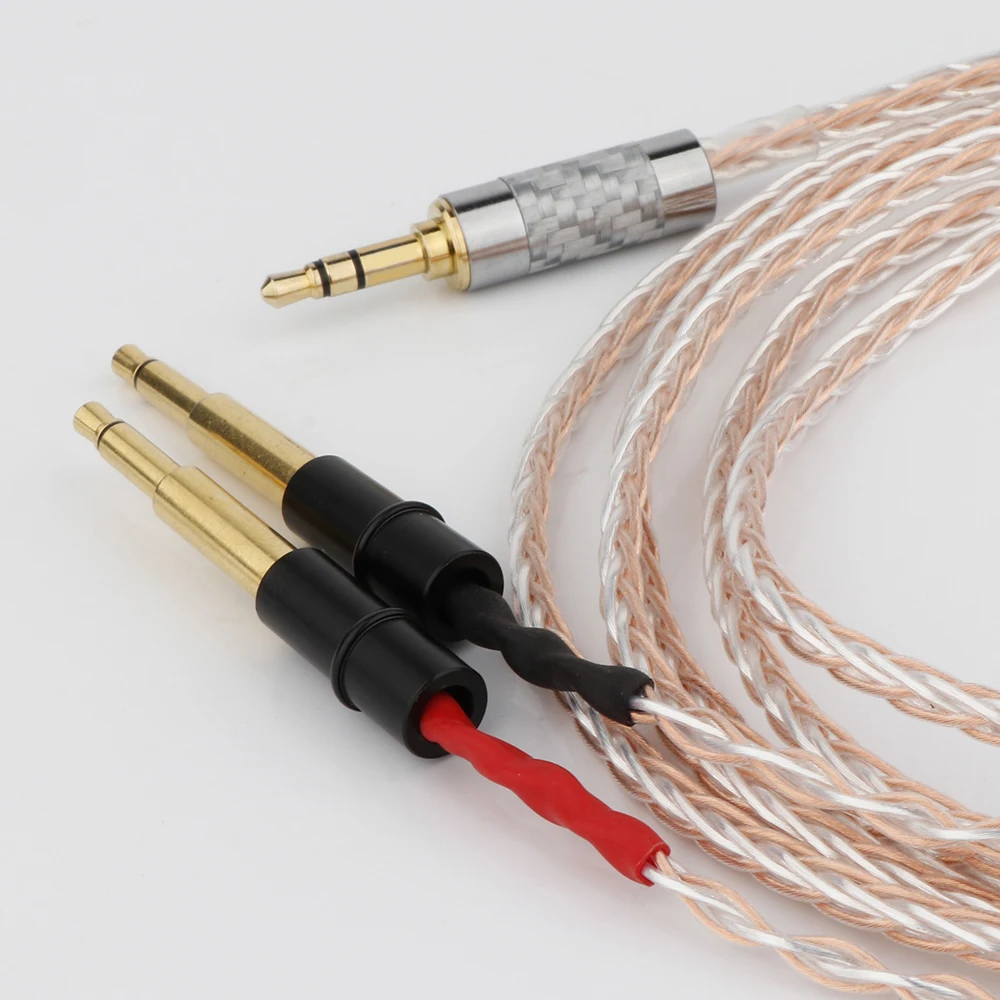 

7N OCC Copper 8-Core Replacement Cable for Meze 99 Classics/Neo/Noir – 3.5mm/4.4mm/6.35mm/2.5mm/XLR Balanced – Compatible with A