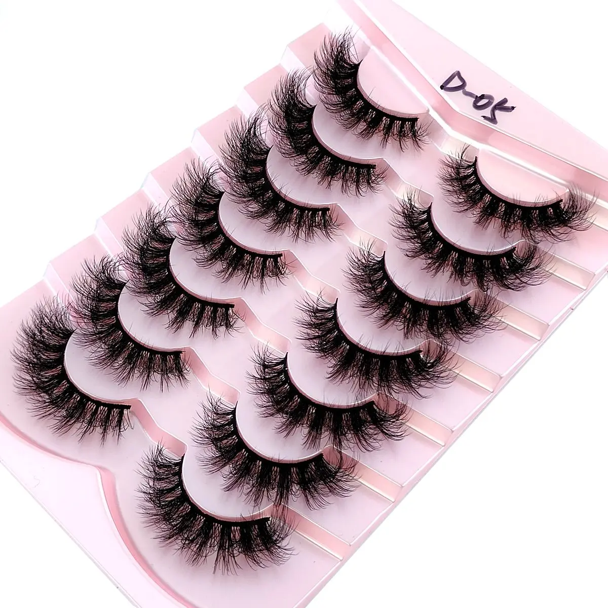 New 7 Pairs Eyelashes Makeup Soft Fluffy 3D Mink False Eyelashes Thick HandMade Volume Mink Lashes Faux Cils Natural Fake Lashes