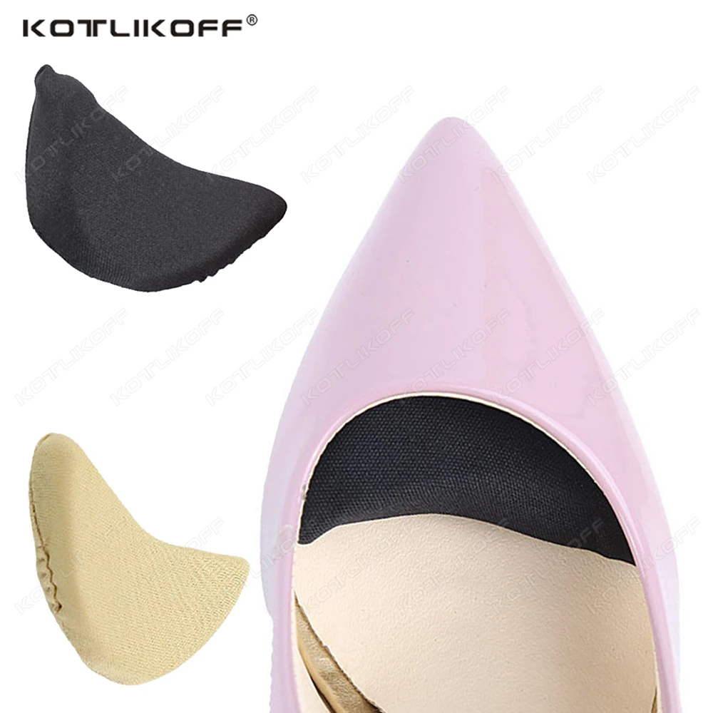 Frauen Schwamm Vorfuß Einsatz Pads High Heel Zubehör Schmerzen Relief Schuh Größe Reduzierer Zehen Plug Füllstoff Schuh Einstellung Schutz