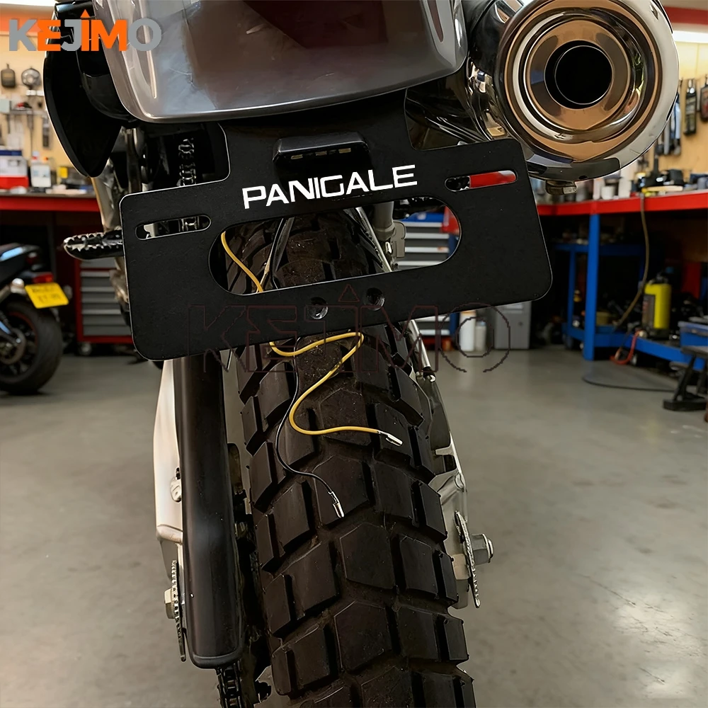 

FOR DUCATI Panigale V4 PANIGALE V2 Streetfighter V2 2018-2025 License Plate Holder Bracket Rear Tail Tidy Fender Eliminator kit