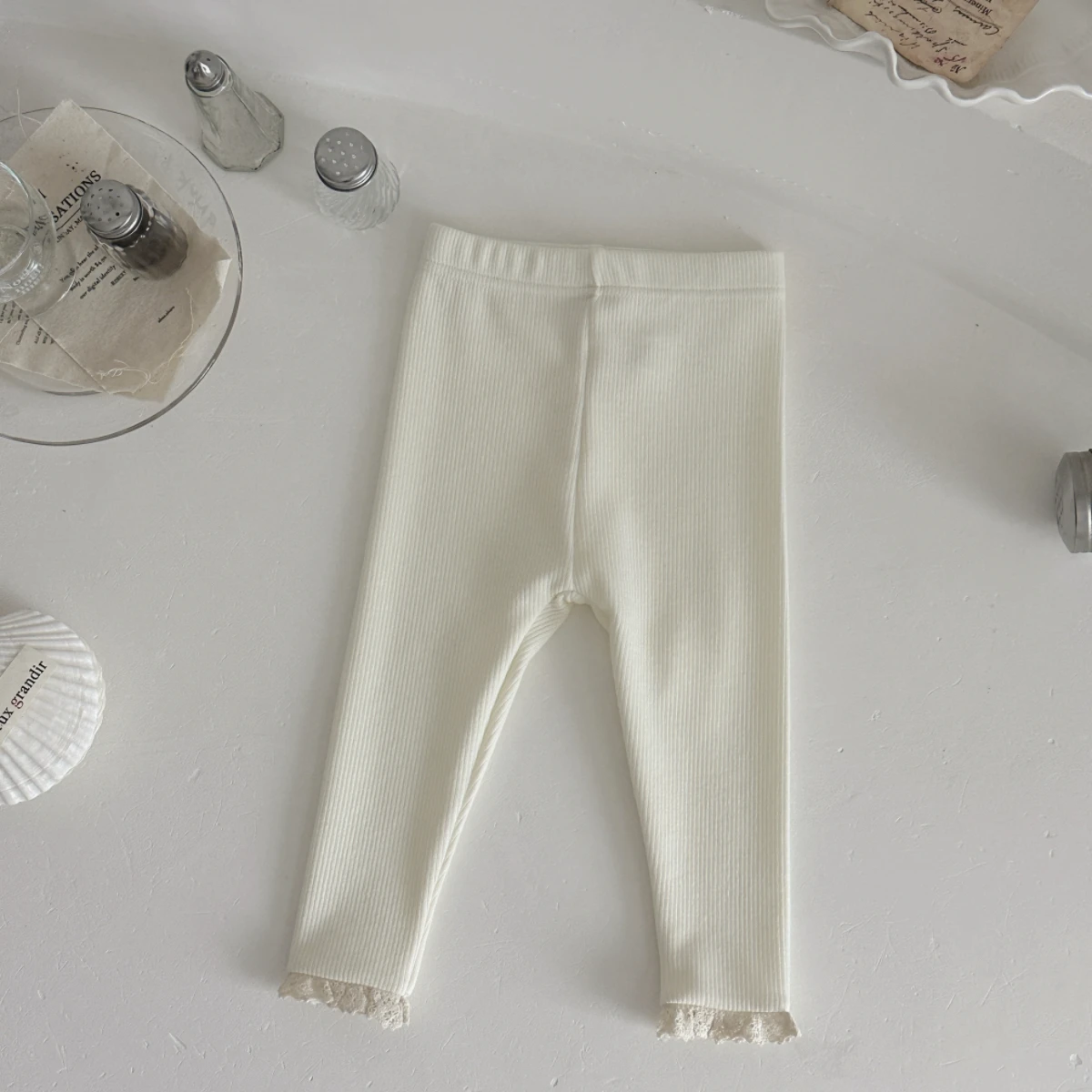 Koreanische Kinder-Freizeithosen Jungen Mädchen Hosen Kleinkind Elastische Taille Hose Weiche Sport-Hose Komfortable Jogginghose – Detail 4