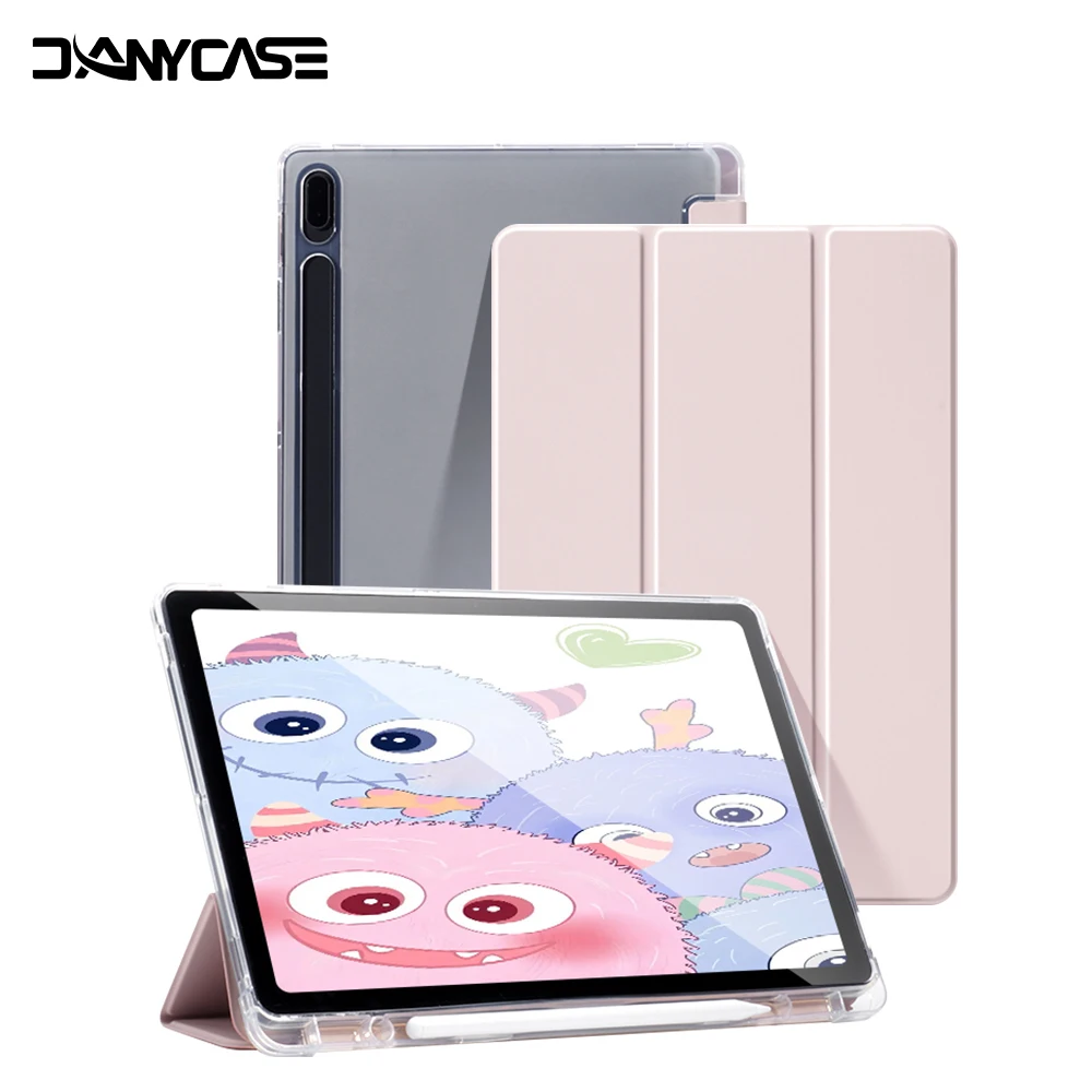 For Samsung Tab S6 Lite Case 10.4in Tab S9FE/S10Lite/S10FE A9+/A11+ A9/A11 With Auto Wake/Sleep Tab A8 S7/S8 S7+/S7FE/S8+12.4in