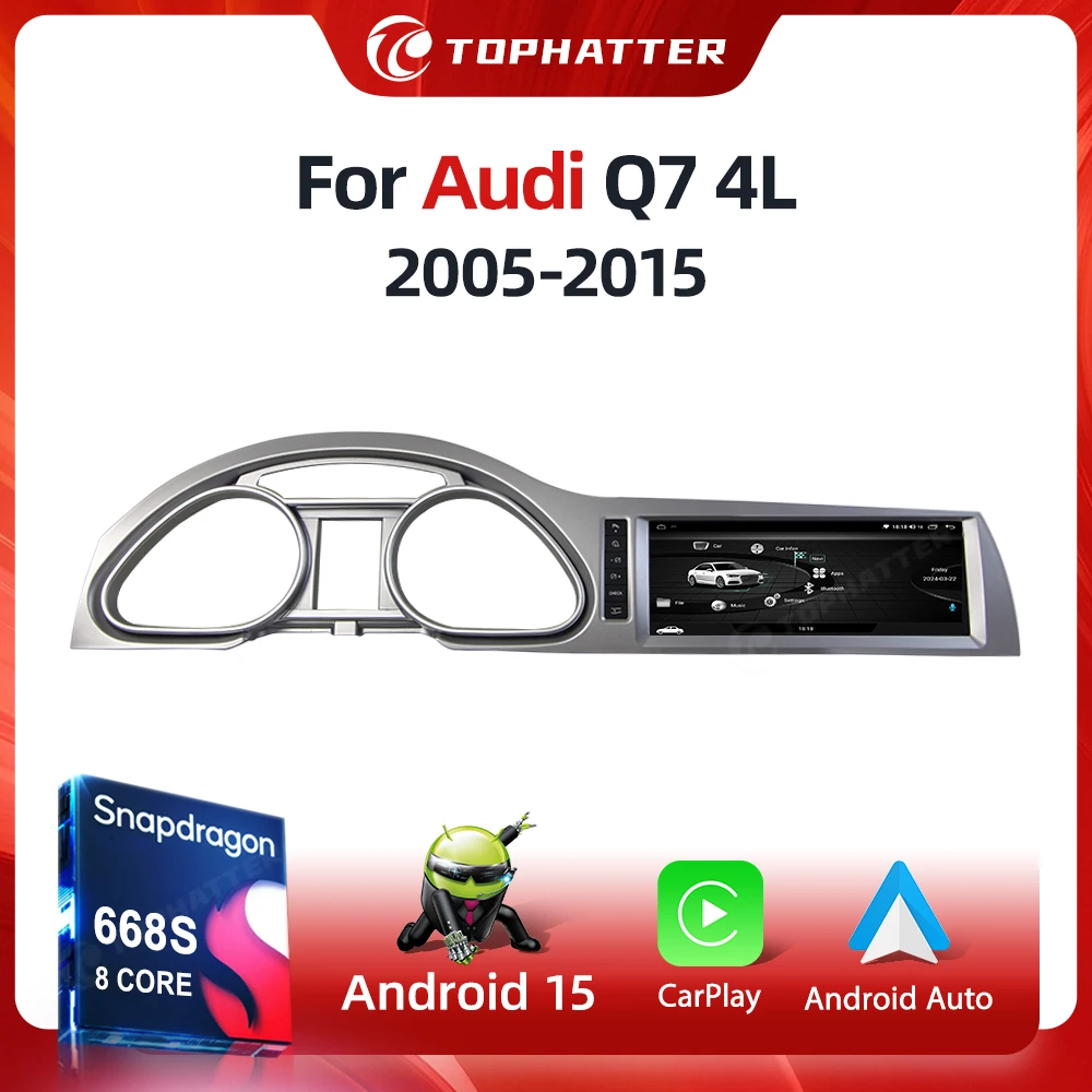 

Qualcomm For AUDI Q7 C7 MMI2G 3G Multimedia Video Player Carplay BT Stereo Display Android Auto Monitor Screen Car player Linux
