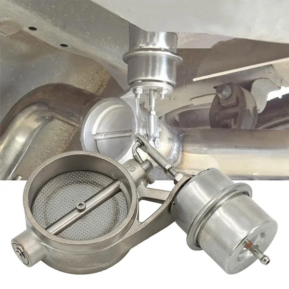 In stock 2"/2.36"/2.5"/2.75"/3" New Stainless Steel Exhaust Cutout Vacuum Valve with Vacuum Pump Wireless Remote Control Car Acc - view 5