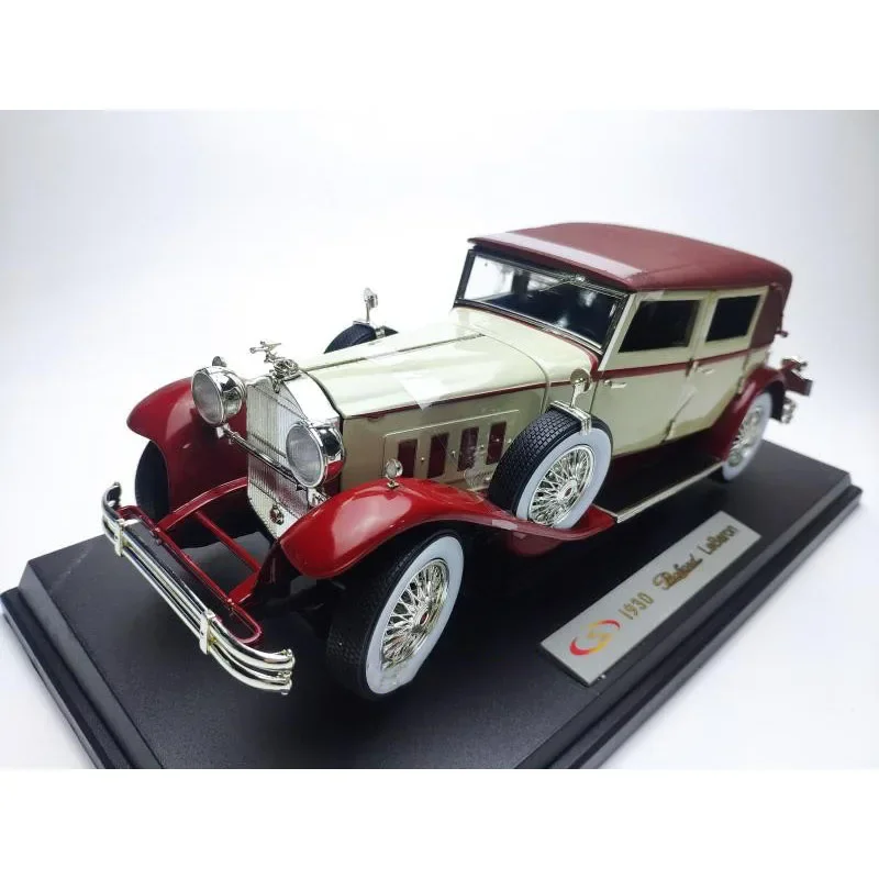 Diecast 1/18 1930 PACKAID LEBARON Exquisite Classic Vehicle Alloy Collection Car Model Metal Adult Toys Souvenir Ornaments Show