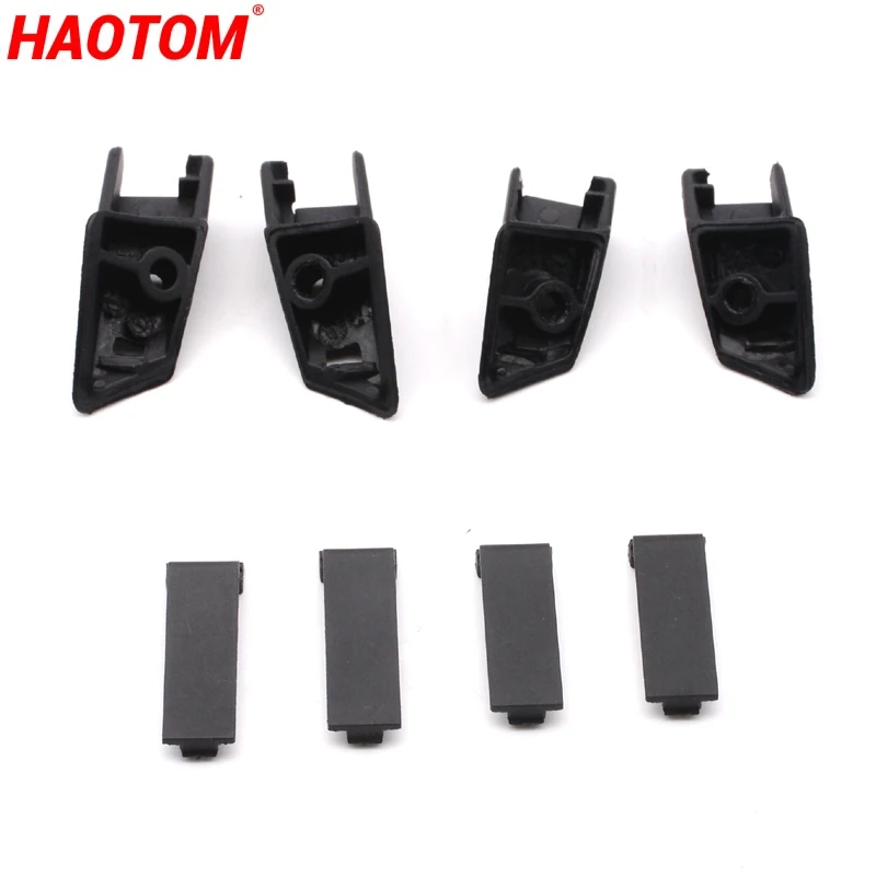 Car Rear Door Window Visor Sun Shade Curtain Clip Bracket Cover Repair Kit for Audi A6 C6 avant S6 RS6 2006-2011 4F5861790A 