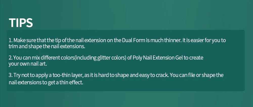 Nailpop Bunte Dual-Form-Nagelformen, 75/288/360 Stück, mehrere Formen für Gelverlängerungen, wiederverwendbar, für den professionellen und privaten Gebrauch – Detail 26