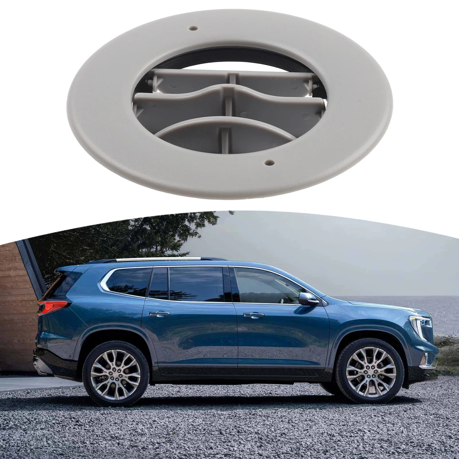 

For GMC For Acadia A/C Vent Outlet 2017 2022 Direct Replacement Part 84667460 for Front Left Right Roof Headliner