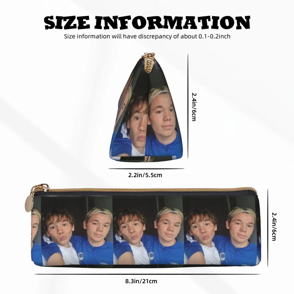 ماركوس ومارتينوس السويد النرويج يوروفيجن مقلمة مقلمة الحقيبة لوازم القرطاسية صندوق القلم حقيبة أقلام رصاص لهدايا الطلاب #3