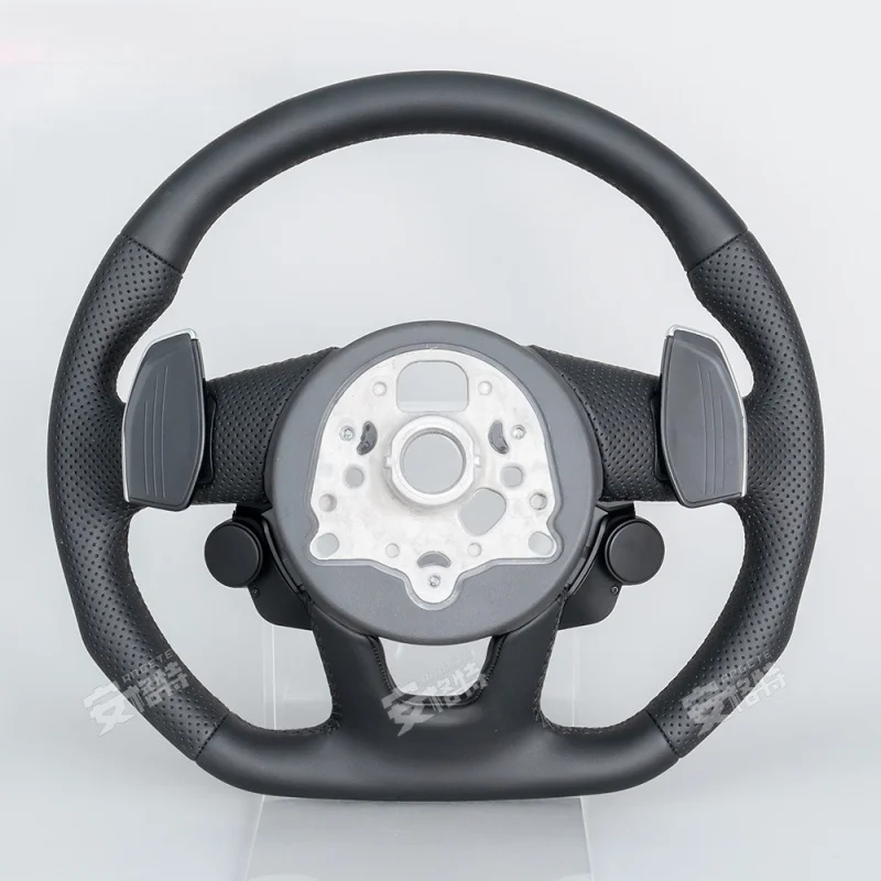 Suitable for  Audi older models B8.5/B9/A3A4/S4 A5/modified full-leather steering wheel replacement parts