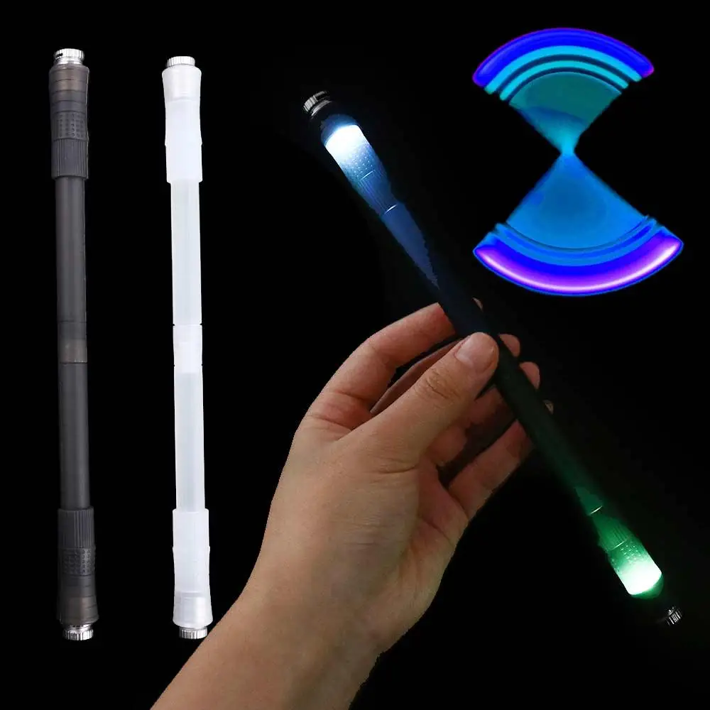 

LED Flash Gel Pen Luminous Spinning Pen Kids Gift Gaming Pen Foldable Spinning Pen Rotating Light Pen Light Balance Pen