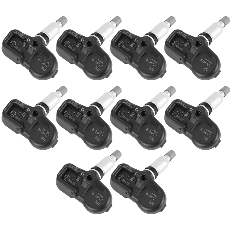 

For Toyota Camry Chr Corolla Compatible 433Mhz Tire Pressure Monitoring System(Tpms) Sensor(10 Pcs), Part No:42607-48020