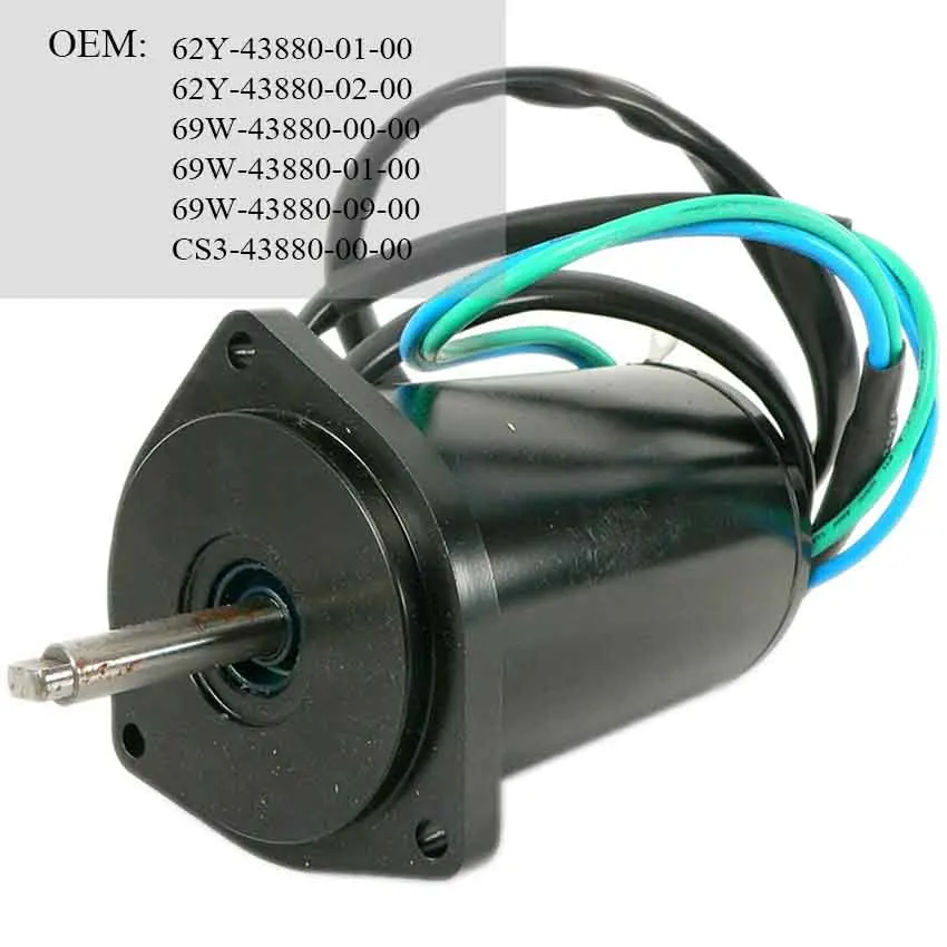 

Power Tilt Trim Motor for Yamaha 40 50 2-Stroke 62Y-43880-01-00 CS3-43880-00-00