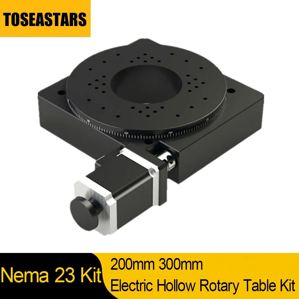 

Полый поворотный стол с ЧПУ, редуктор, электрическая поворотная платформа, индексирующая пластина, комплект Nema23, замена двигателя DD, кулачковый разветвитель