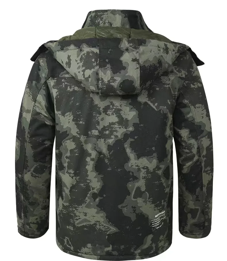 Jaqueta militar térmica para homens, uniforme militar, Vestuário masculino de Airsoft, Casaco de trabalho, Inverno