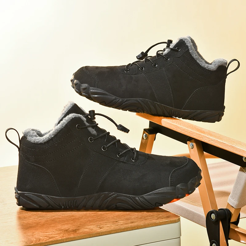 

MAEDEF Men Winter Boots Thermal Anti Slip Snow Boots for 2025 Warm Lined Lightweight Comfortable Outdoor Non-Skid Hiking Shoes