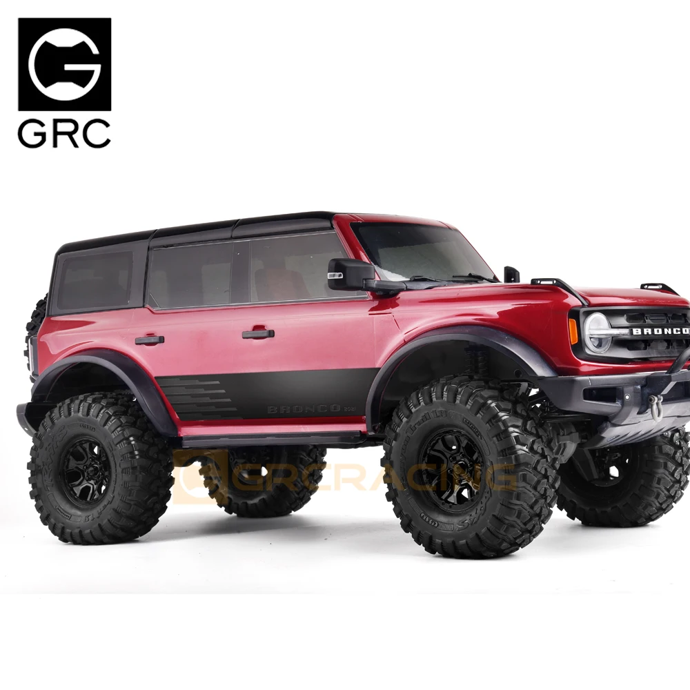 Metal Shell Side Protection Sheet Trim Accessories for 1/10 RC Crawler Car Traxxas TRX4  New Bronco Diy Parts