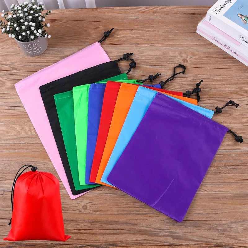 

Oxford Cloth Drawstring Bag – Portable Dustproof Storage Pouch for Travel, Clothes, Shoes