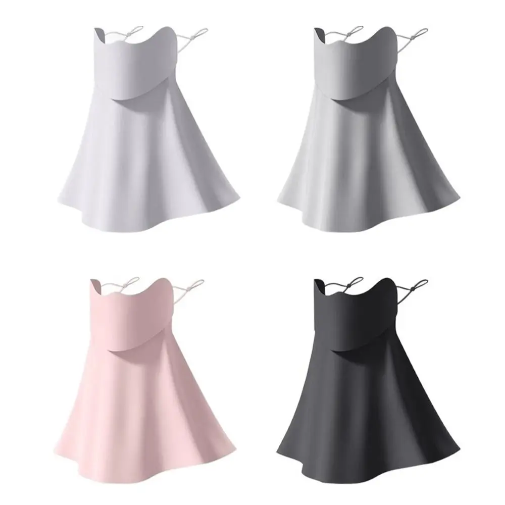 

Маска для защиты от солнца, дышащая, 360-градусная, для питья воды. ° Балаклава с защитой от УФ-излучения UPF50+, большая площадь покрытия для лица и шеи, летняя