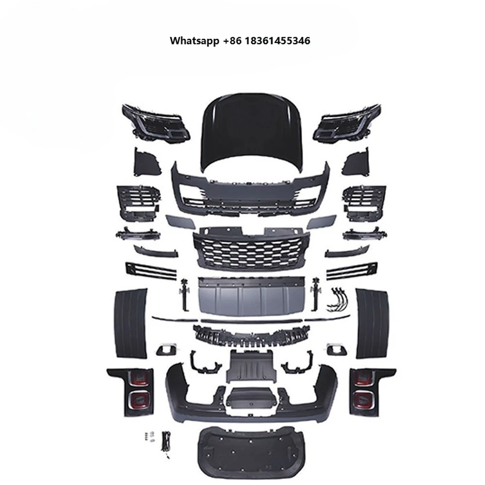 

High Quality Customizable Black Auto Parts Car Modification Accessories Body Kit fo