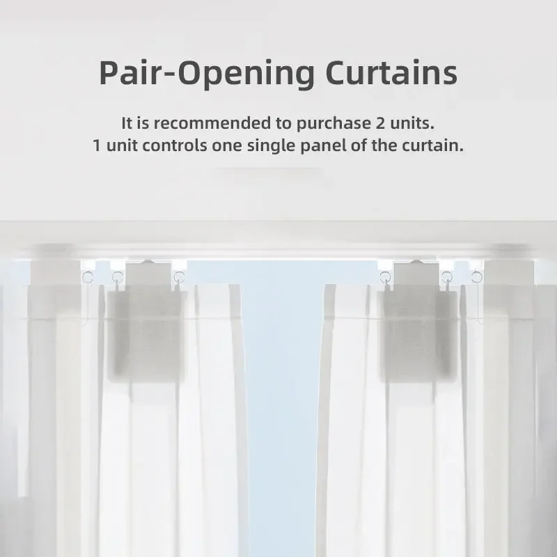 محرك الستائر الذكي Aqara E1 Zigbee 3.0 Hub مطلوب تلقائيًا مفتوحًا وإغلاقًا لاستشعار أشعة الشمس مع Apple HomeKit عبر تطبيق Aqara Home