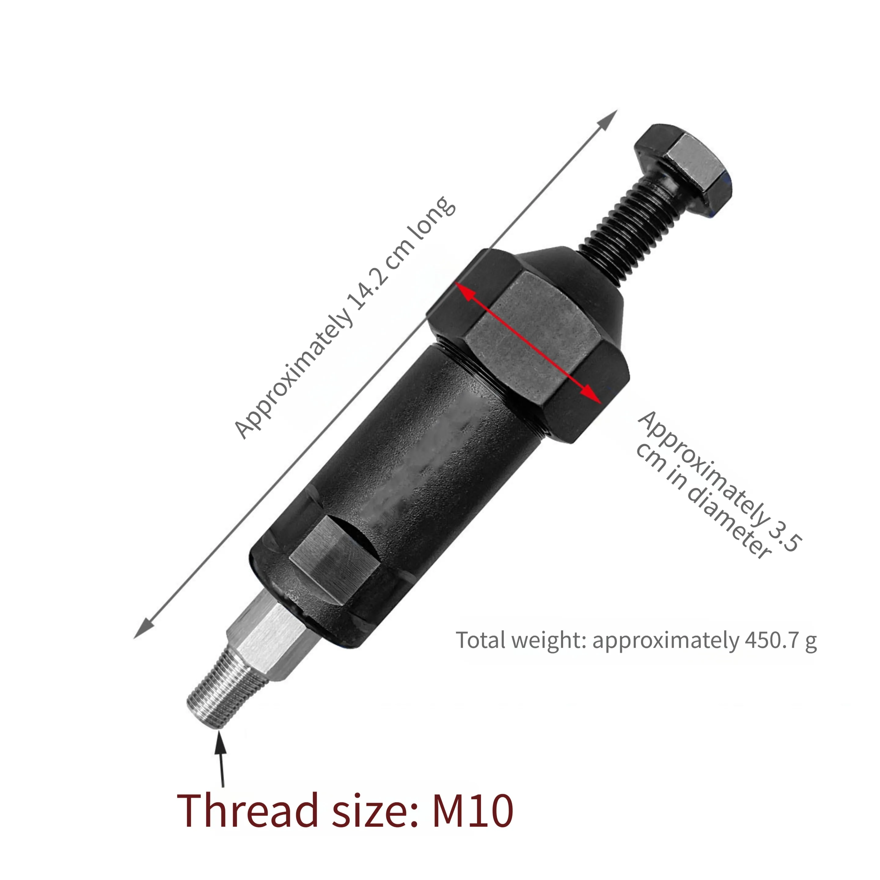 Heavy-Duty Grease Fitting Cleaner Tool Spiral Press Zerk Unblocker For Blocked Lubrication Lines Truck Agricultural