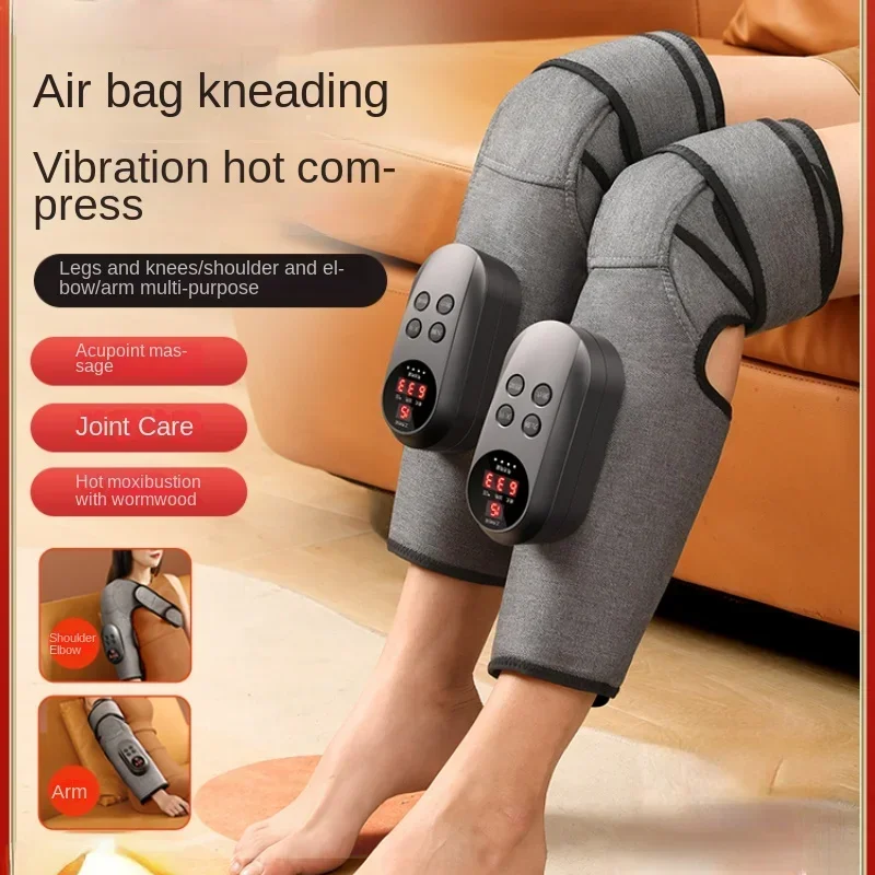 Wireless Knee Massagers Portable Warm Therapy for Cold Legs with Joint Hot Compress and Physiotherapy Adjustable Joint Massager