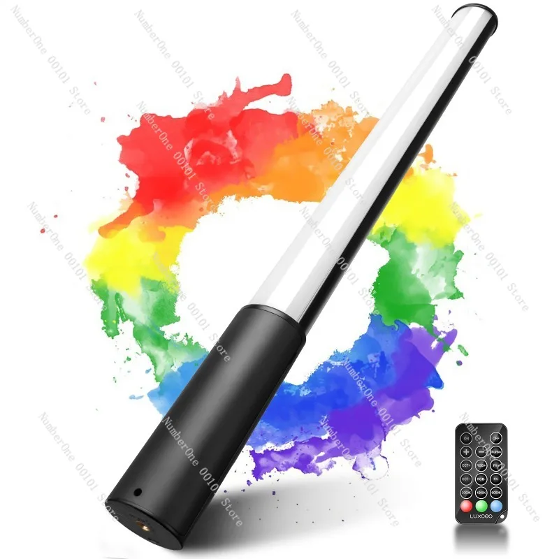 Handheld RGB filling light stick P400 outdoor night portrait portable ambient light