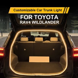 Customizable Models Car Trunk Light For Toyota RAV4 WILDLANDER Other Model Cuttable Interior Atmosphere Lights Accessories