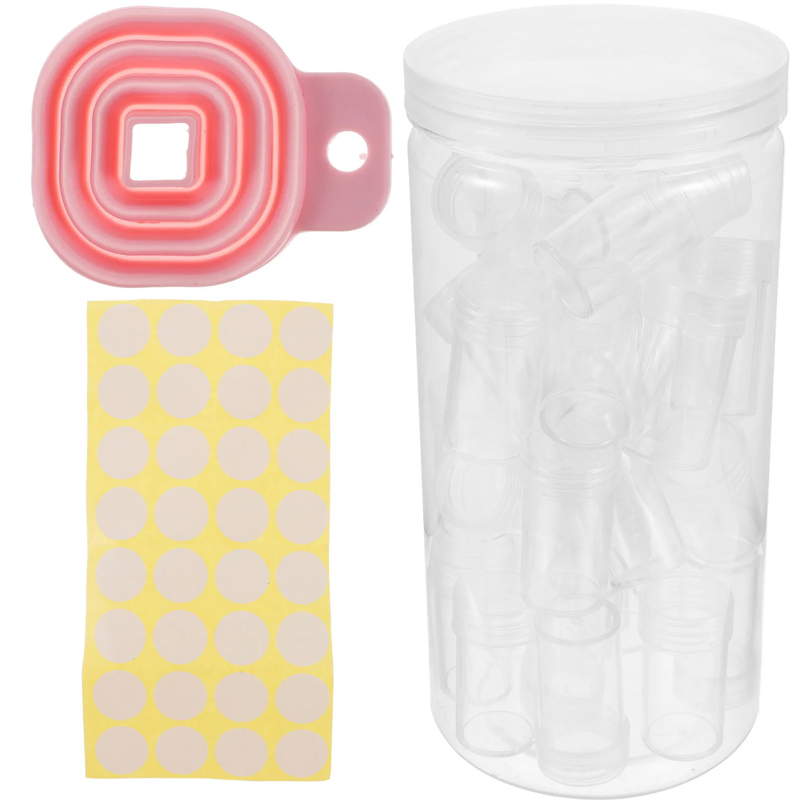 

30 Bottles Plastic Storage Case for Embroidery Accessories ganizing Durable Quality Protect DAMAGE