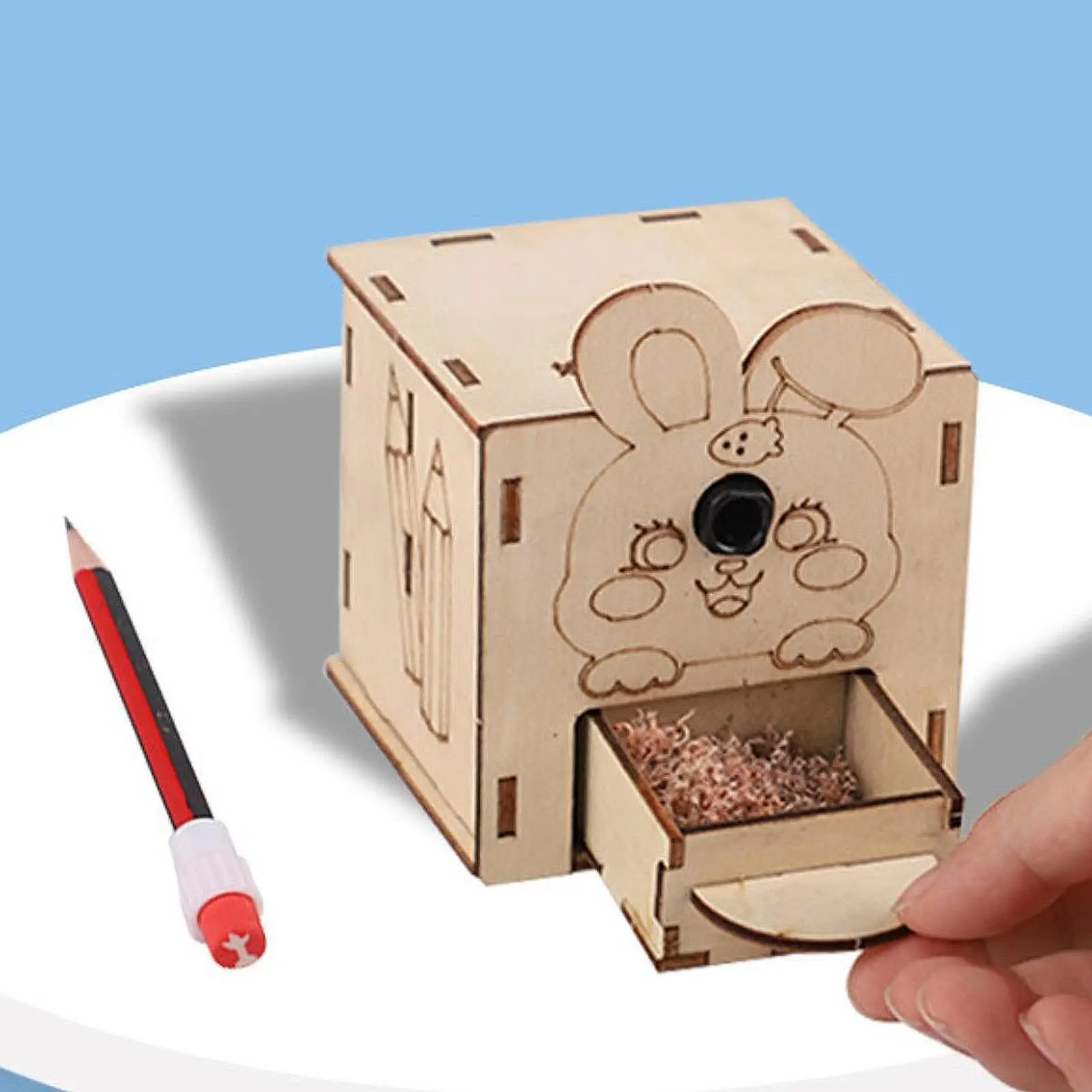 Kinderen DIY elektrisch potlood maken set educatief ambachten verjaardagscadeau gadget educatief speelgoed