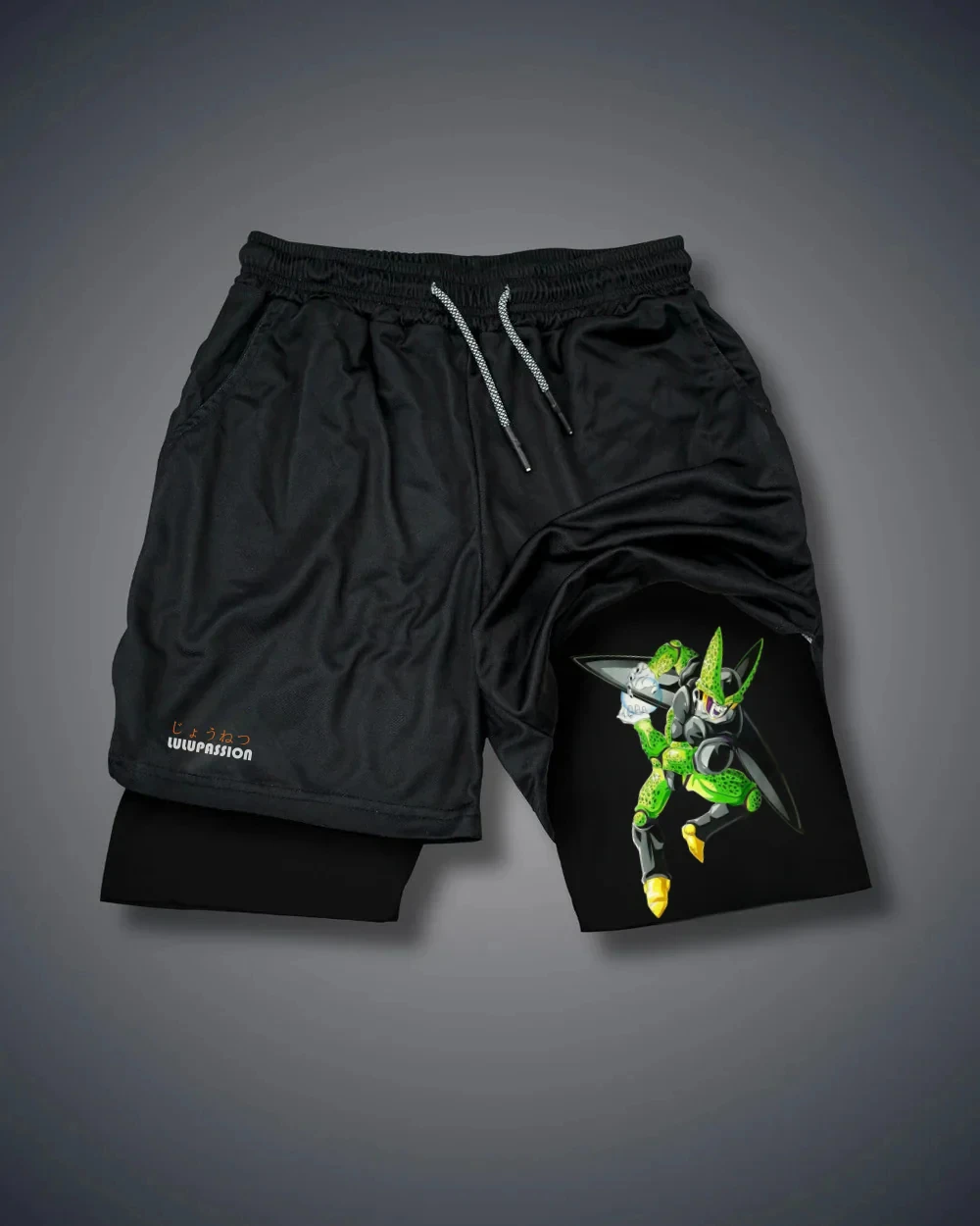 2025 Dragon Ball GT Short Pants Official Y2K Quick-Dry Goku Design, Perfect for Cosplay, Gym & Street Fashion view 3