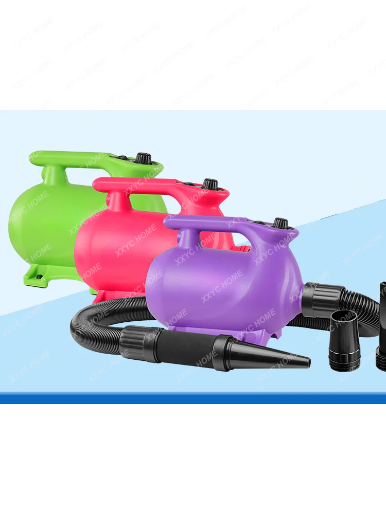 Pet Low Noise Water Blower Fast Drying Drying Hair Dryer Dogs and Cats Heating Hair Blowing Air Drying Artifact