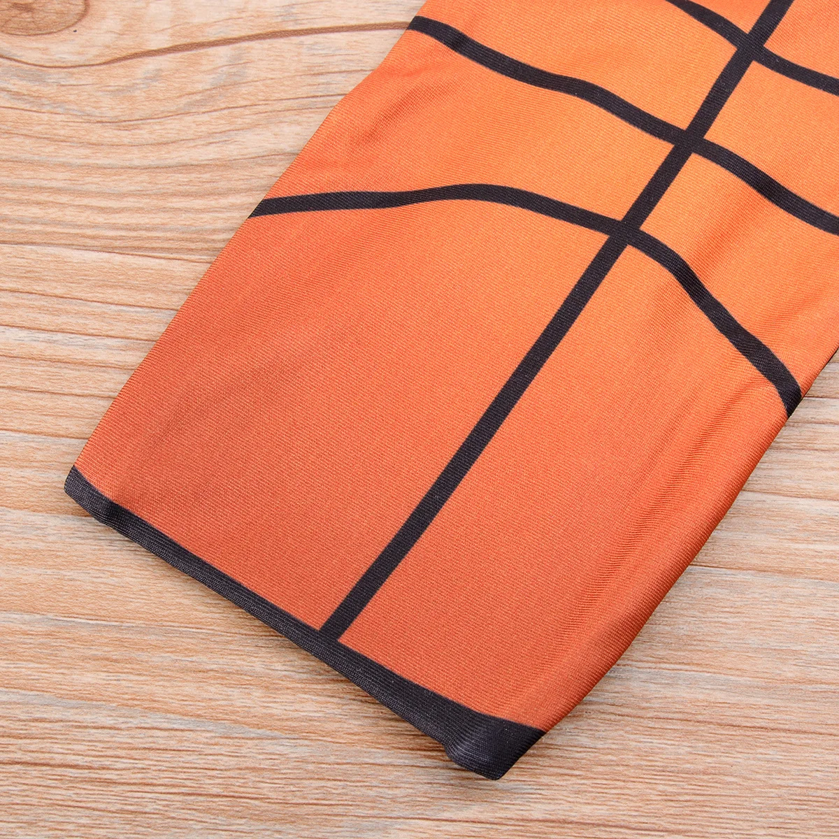 كرة السلة الحجاب البرتقالي سريعة الجافة الشعر الأطواق امتصاص العرق ممارسة عقال غرامة اتقان هدية أنيقة