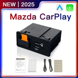 New grade CarPlay Android Auto USB Hub OEM for modify for Mazda 3 2 6 CX3 CX5 CX8 CX9 MX5 Original Radio Carplay TK78669U0C Kit