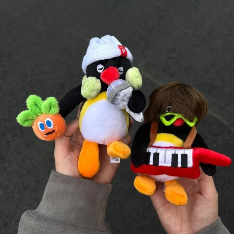 พวงกุญแจตุ๊กตาเพนกวินซีรีส์ดนตรี นิว ออริจินัล พินกู น่ารัก ใช้ตกแต่งกระเป๋าเป้ ของขวัญคริสต์มาสสำหรับเด็กผู้หญิง