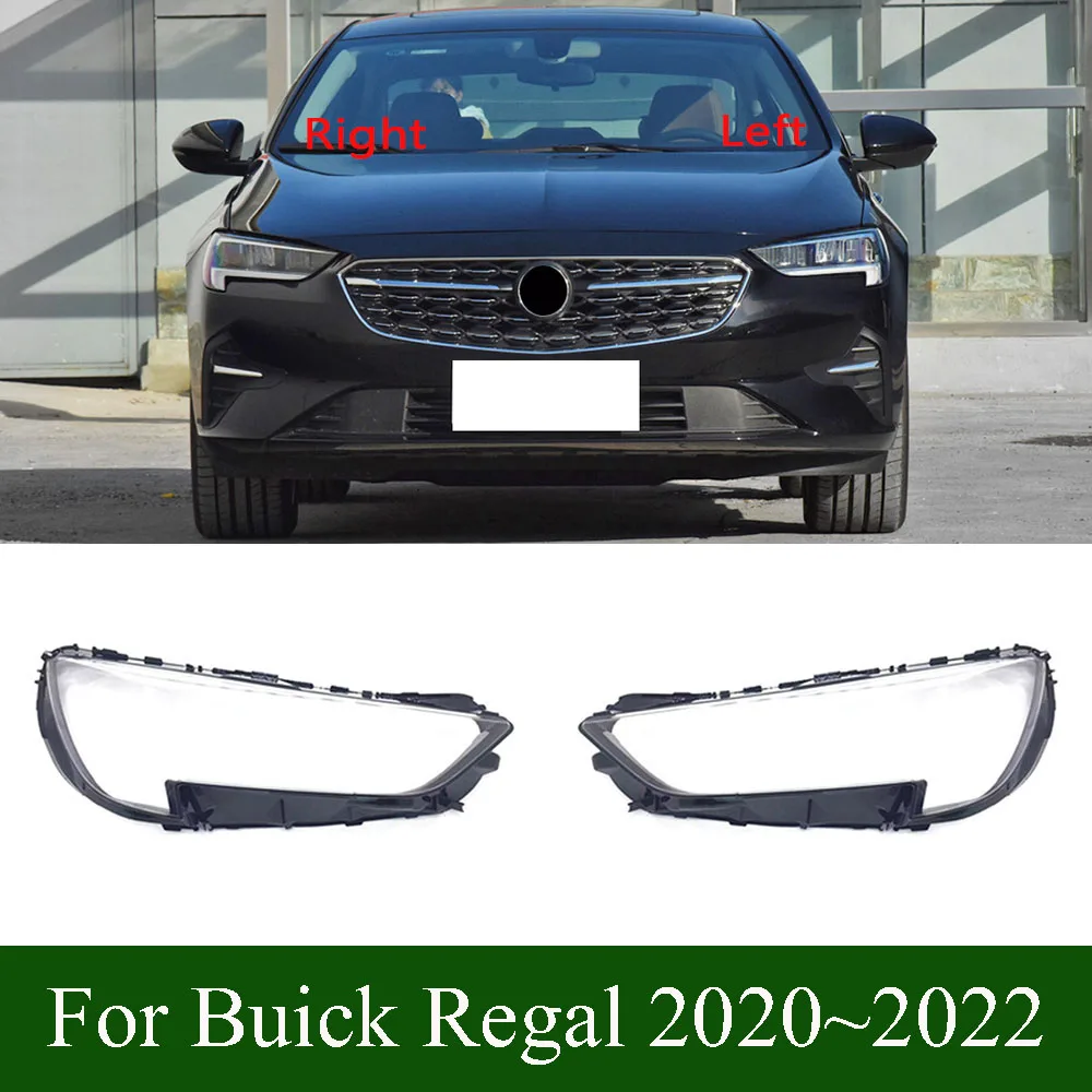 

For Buick Regal 2020~2022 Car Front Headlight Lens Cover Auto Shell Transparent Headlamp Cover Replace Original Lampshade
