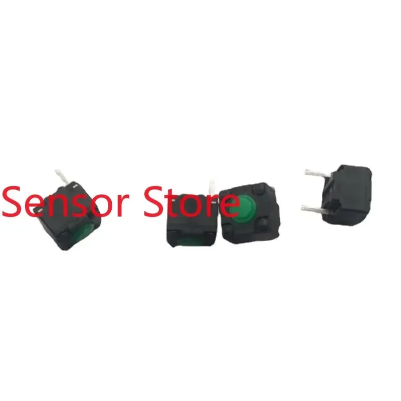 10PCS Light Touch Switch 6*6*5.5 Inline 2-pin Waterproof Silicone Button Mouse Micro Movement
