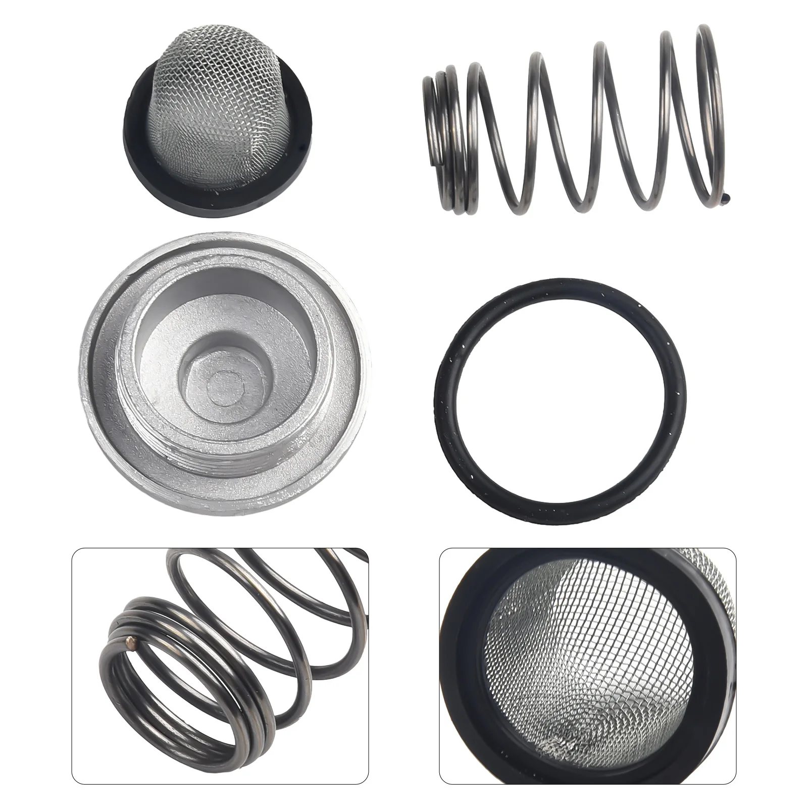 Kit de tapa de filtro de aceite de motor, juego de cubierta de tapa de perno, filtro de aceite de motor, accesorios de motocicleta