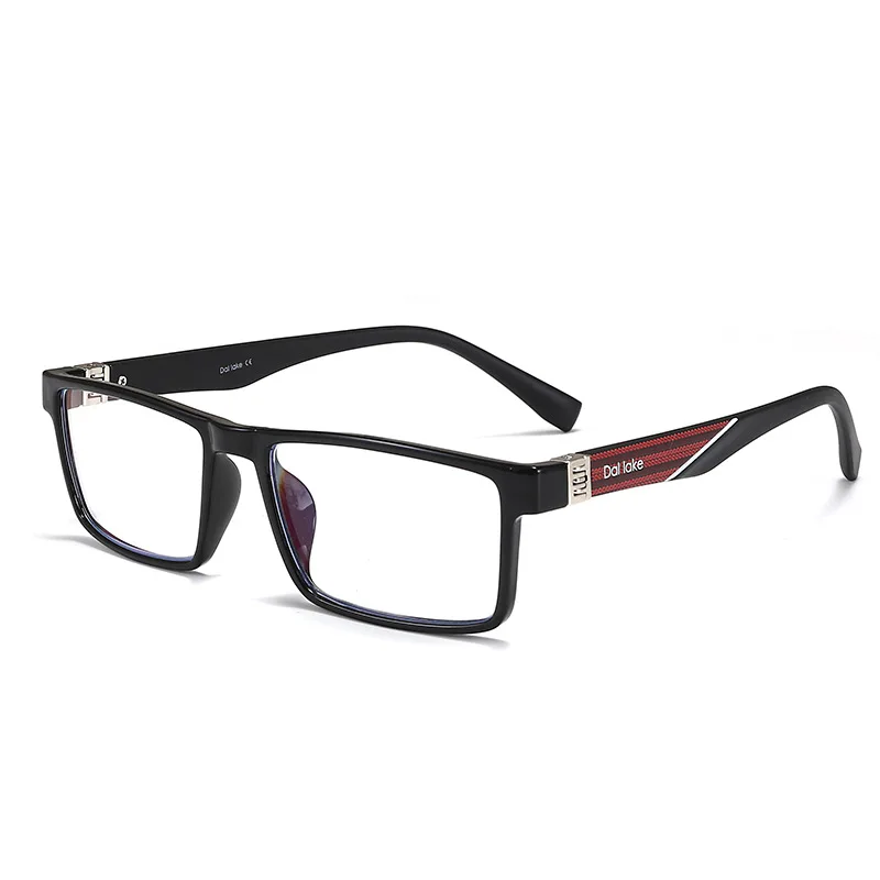 Ahora Men Square Finished Myopia Optical Glasses Frame Diopters Anti Blue Light Nearsighed Computer Eyewear -1.25 1.75 2.25 2.75