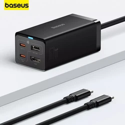 Baseus GaN 5Pro Fast Charging Desktop Charger 67W PD3.0 QC3.0 Type-C Quick Charge USB HDMI Expansion Dock for Switch TV Phone