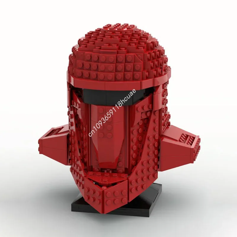 

Набор из 592 деталей: Конструктор MOC «Шлем Имперской Королевской Гвардии» по мотивам знаменитого фильма, креативный подарок для детей, игрушка-конструктор DIY