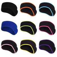 1Pcs Fleece Ear Cover Ear Muff Headband Winter Sweatband Ear Warmer for Men Women Running Skiing Outdoor Sports Hair Sweat