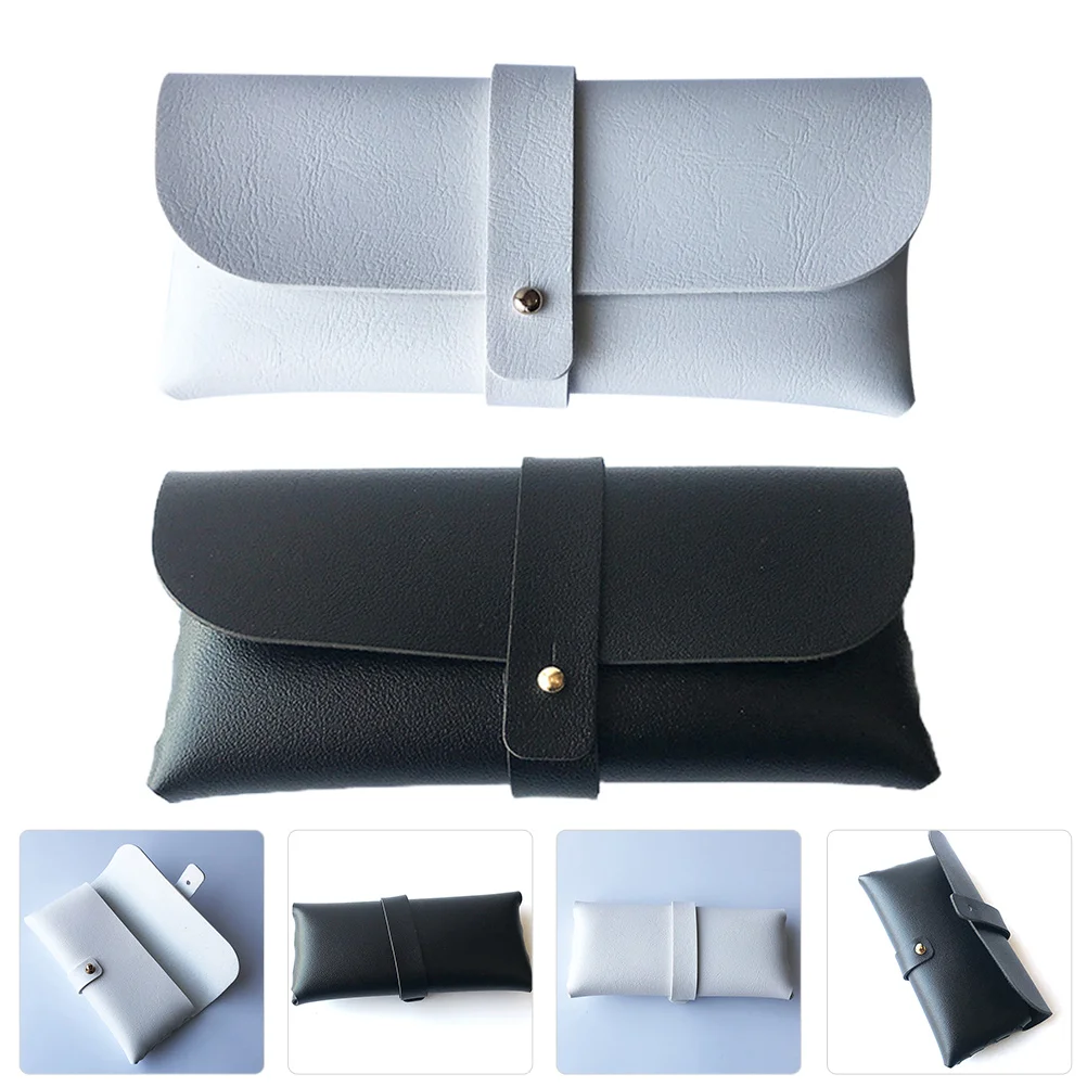 

Glasses Bag Sunglasses Case PU Eyewear Holder Large Capacity Storage Pouch For Eyeglasses Travel Gift Idea Accessories
