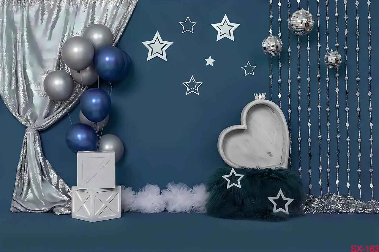 Holz kabine Luftballons Kulissen Kuchen zerschlagen Geburtstag Hochzeit Urlaub Party Dekoration benutzer definierte Hintergründe Requisiten Banner liefert